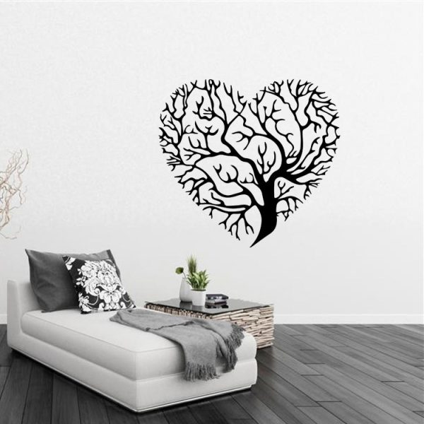 Tree heart wall sticker