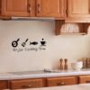 Enjoy Cooking Time Wall Sticker