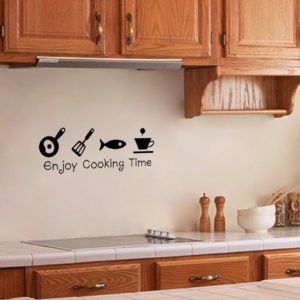 Enjoy Cooking Time Wall Sticker