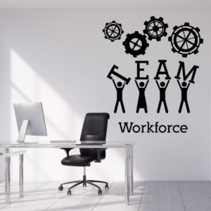 Team Workforce Wall Sticker